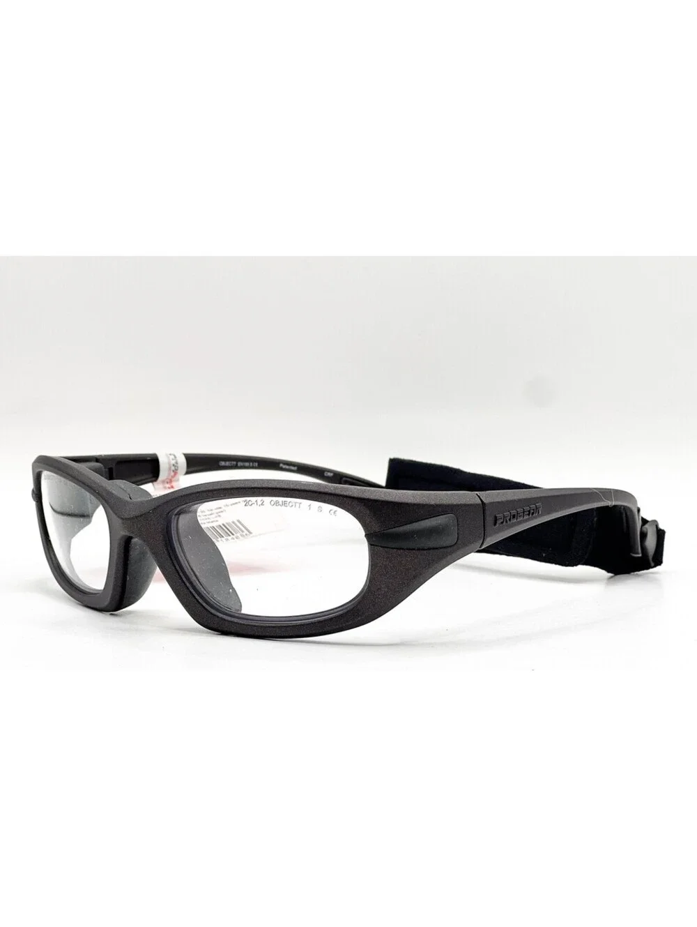 Progear Eg-Xl1040 Col.8 Black Safety Authentic Eyeglasses 57-19-122